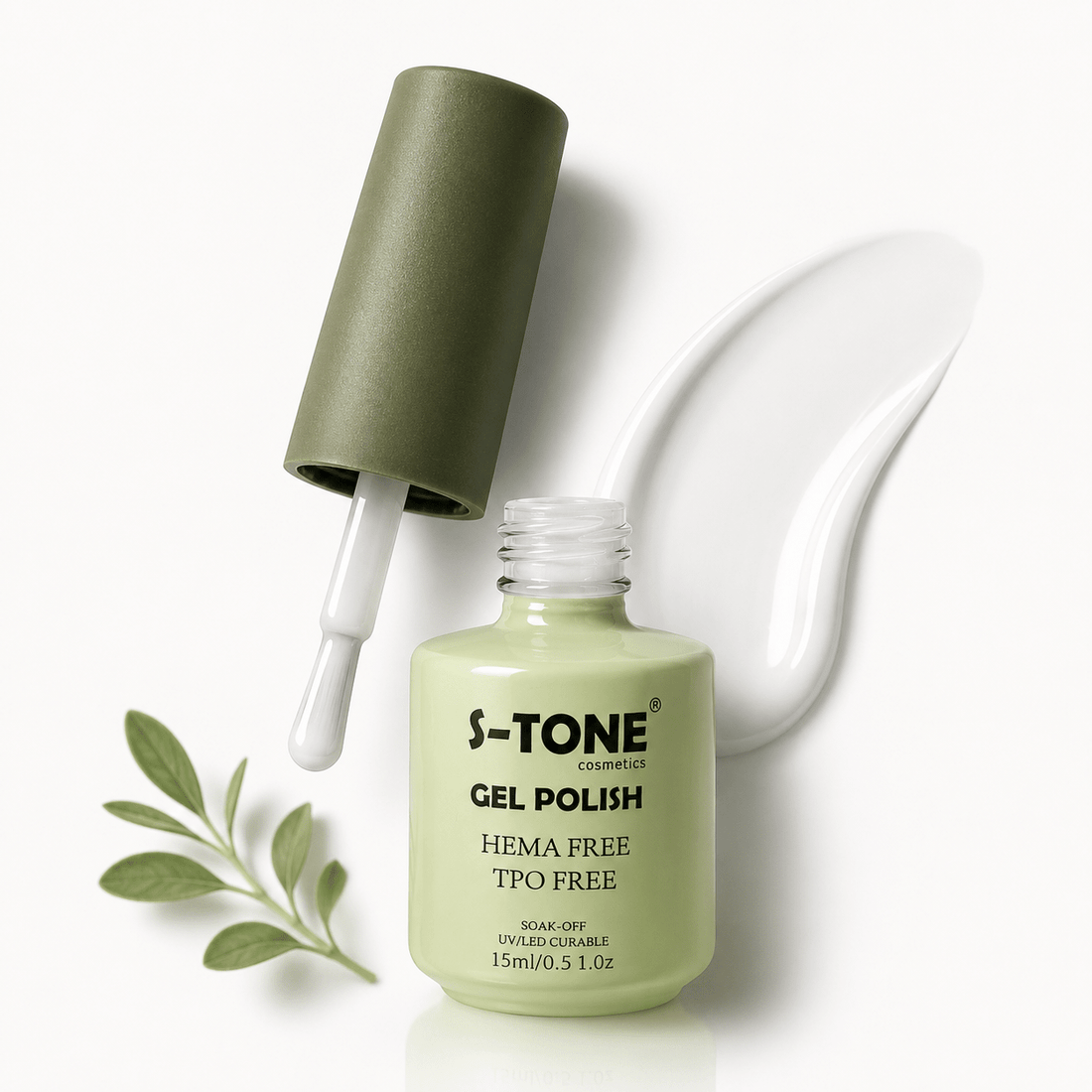 S-Tone Gel Polish - Pure White - A02 - Emoi Supply