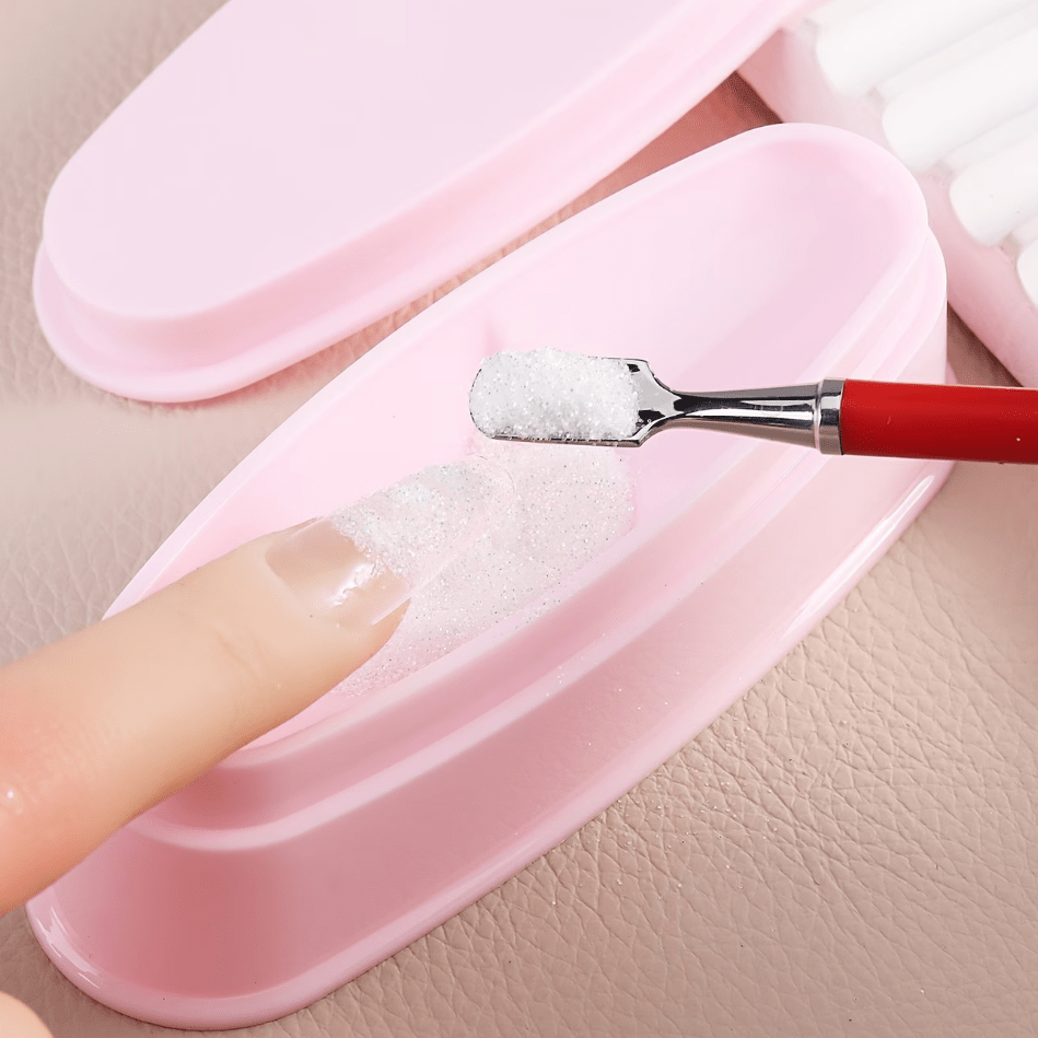 Single Layer Nail Powder and Glitter Tray - Emoi Supply