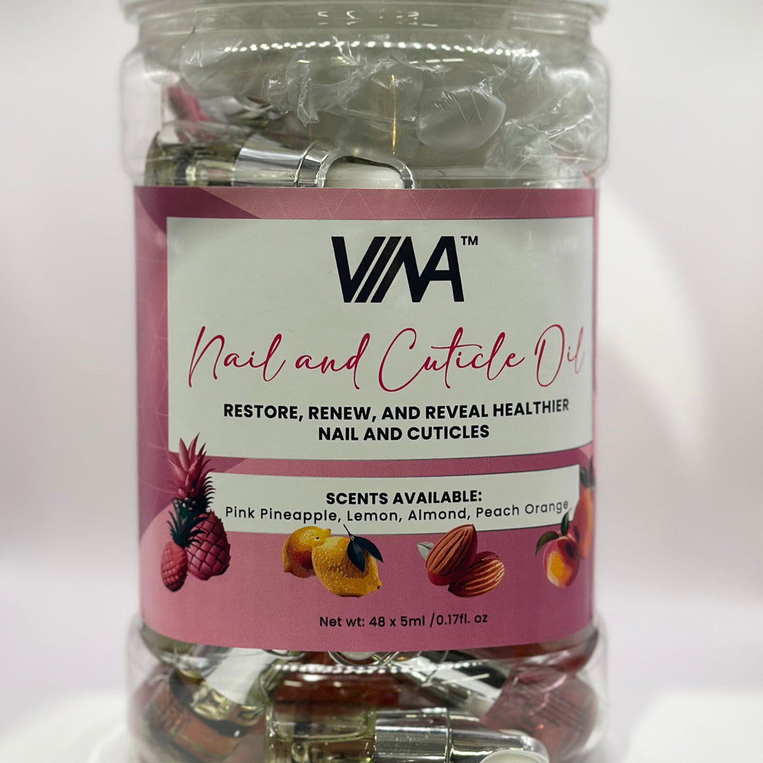 VINA Mini Nail & Cuticle Oil 5ml (Box of 48) - EMOI SUPPLY