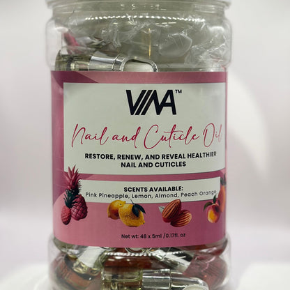 VINA Mini Nail &amp; Cuticle Oil 5ml (Box of 48) - EMOI SUPPLY