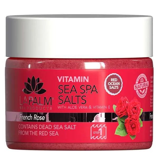 Vitamin Sea Spa Salts French Rose by La Palm - EMOI SUPPLY