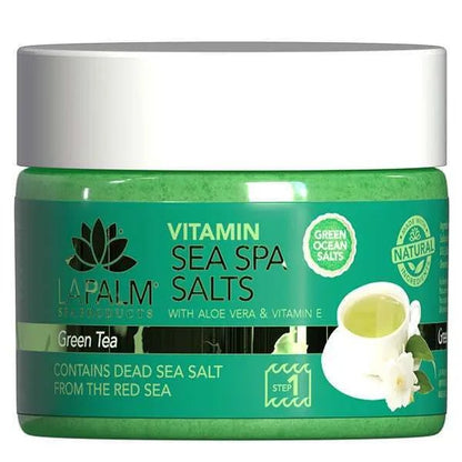 Vitamin Sea Spa Salts Green Tea by La Palm - EMOI SUPPLY