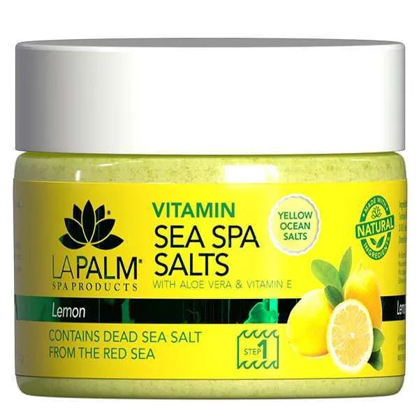 Vitamin Sea Spa Salts Lemon by La Palm - EMOI SUPPLY