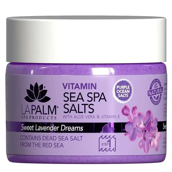 Vitamin Sea Spa Salts Sweet Lavender Dreamsby La Palm - EMOI SUPPLY