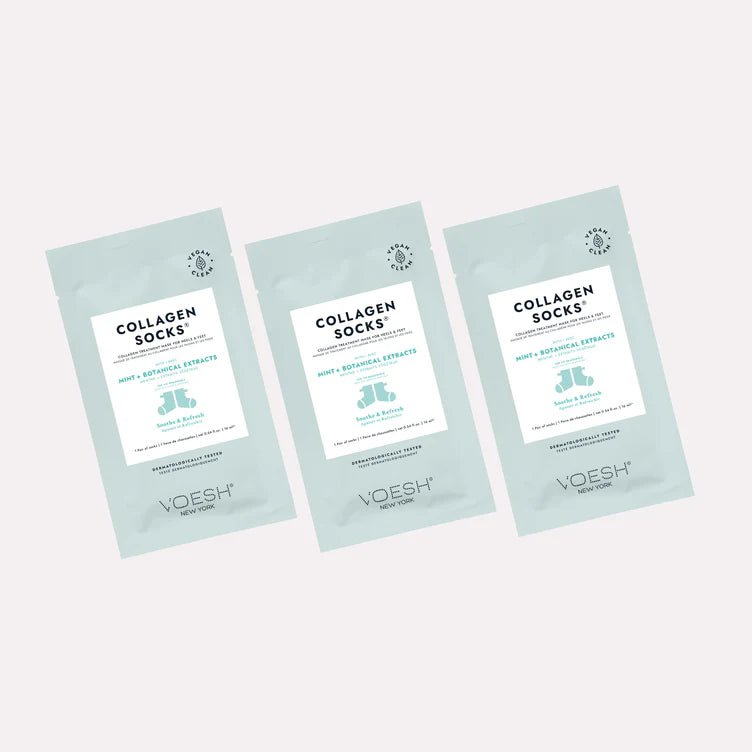 Voesh Collagen Socks - Peppermint - EMOI SUPPLY