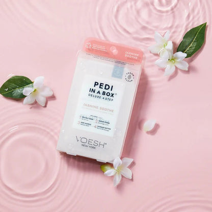 Voesh Pedi in a Box Deluxe 4 Step - Jasmine Soothe - EMOI SUPPLY