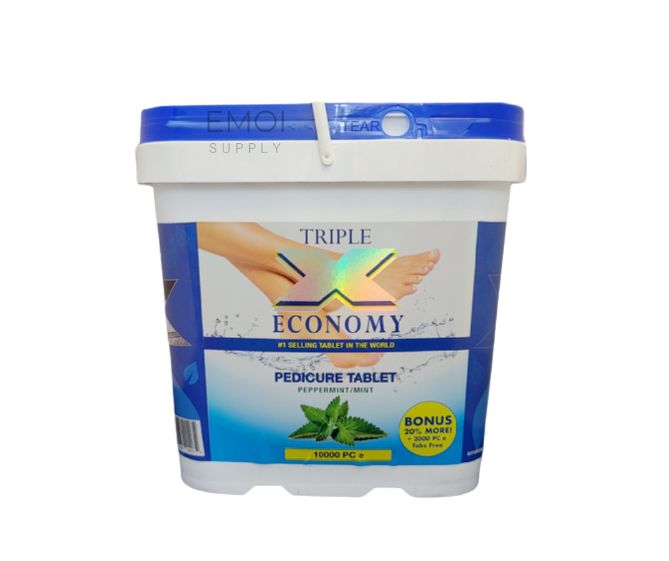 Economy Pedicure Tablets - Mint