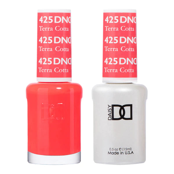 DND Duo Gel &amp; Nail Polish Set – Terra Cotta (425)