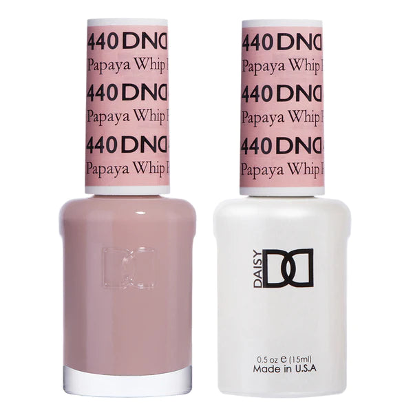 DND Duo Gel &amp; Nail Polish Set – Papaya Whip (440)