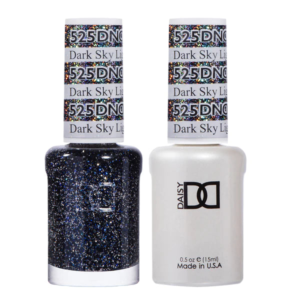 DND Duo Gel &amp; Nail Polish Set – Dark Sky Light (525)