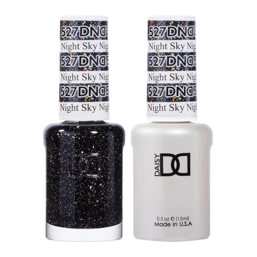 DND Duo Gel &amp; Nail Polish Set – Night Sky (527)