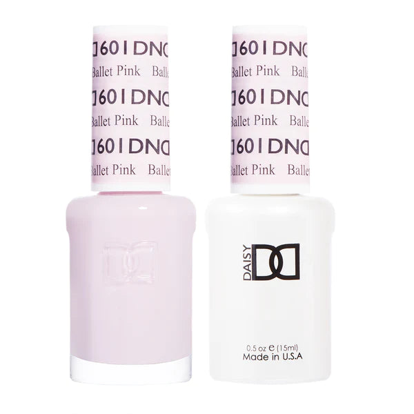 DND Duo Gel &amp; Nail Polish Set – Ballet Pink (601)