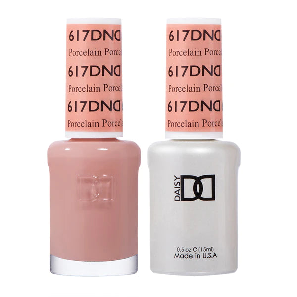 DND Duo Gel &amp; Nail Polish Set – Porcelain (617)