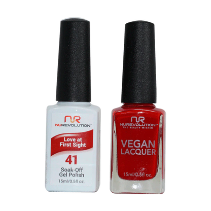 NuRevolution Trio Duo Gel &amp; Lacquer 041 Love At First Sight