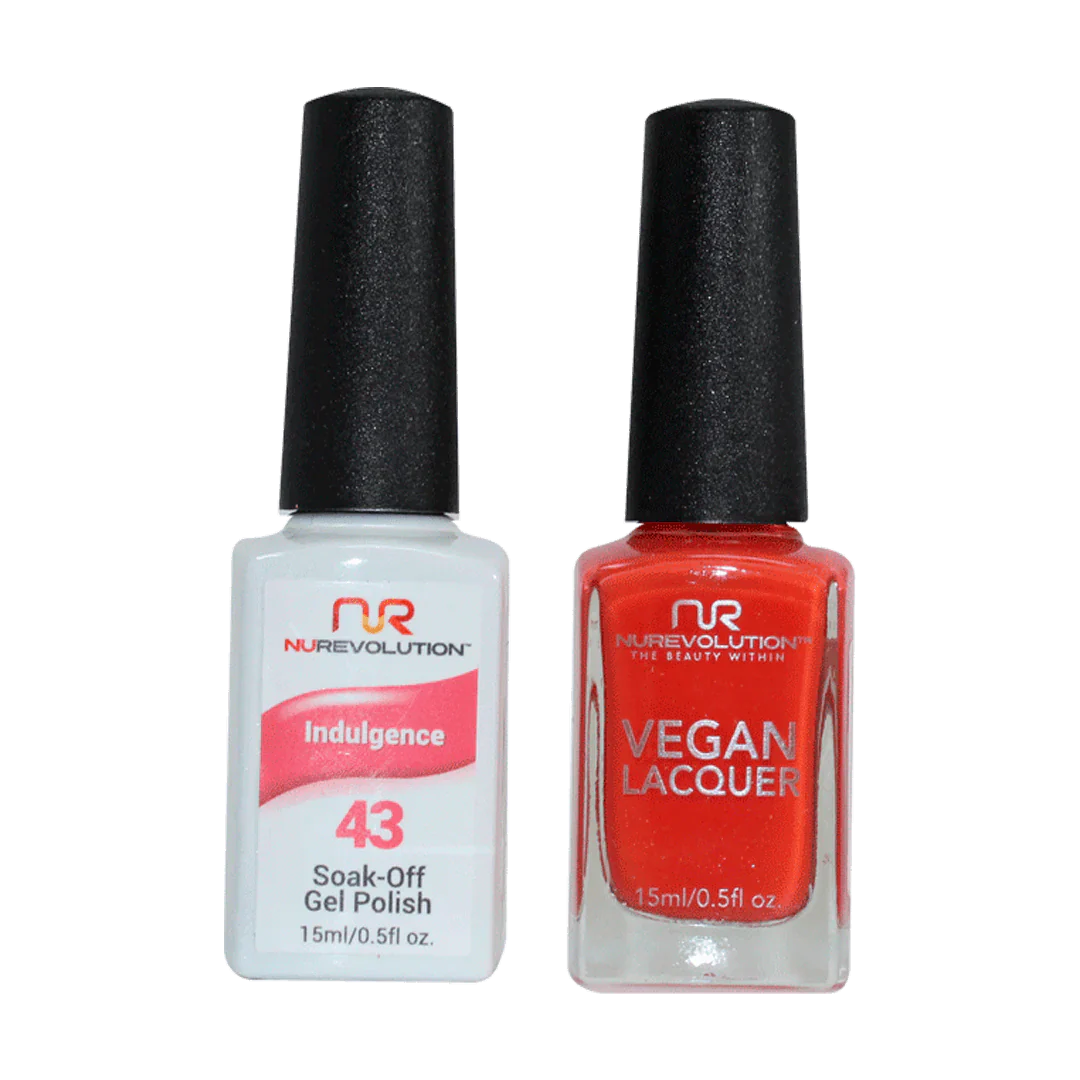 NuRevolution Trio Duo Gel &amp; Lacquer 043 Indulgence