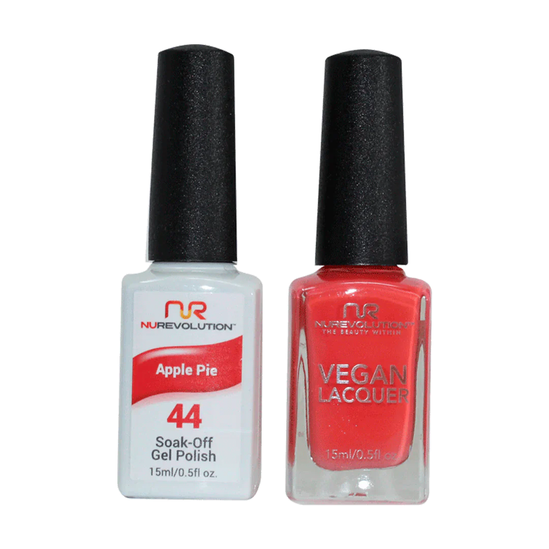 NuRevolution Trio Duo Gel &amp; Lacquer 044 Apple Pie