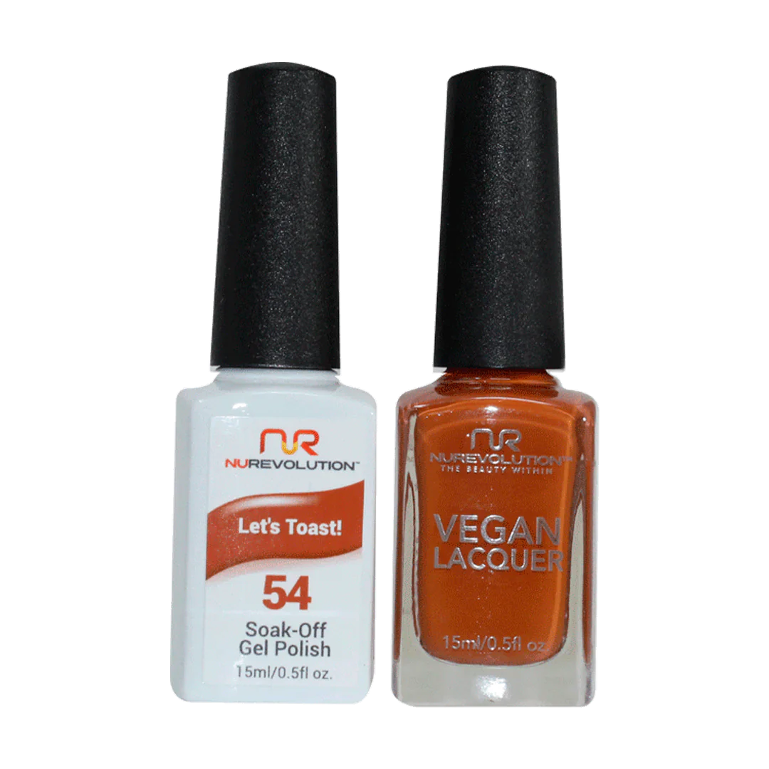 NuRevolution Trio Duo Gel &amp; Lacquer 054 Let&