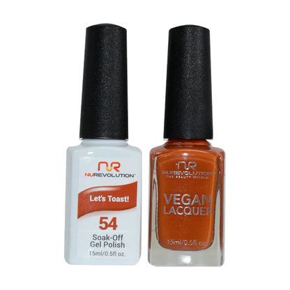 NuRevolution Trio Duo Gel &amp; Lacquer 054 Let&