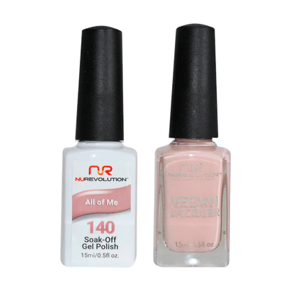 NuRevolution Trio Duo Gel &amp; Lacquer 140 All of Me