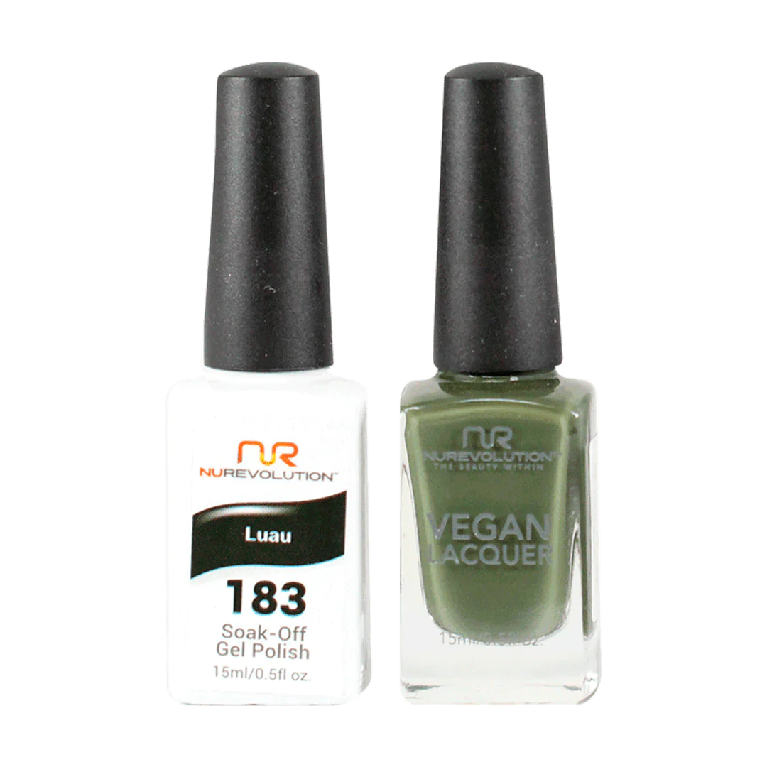 NuRevolution Trio Duo Gel &amp; Lacquer 183 Luau