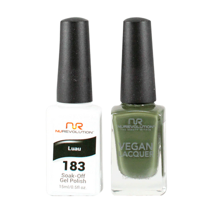 NuRevolution Trio Duo Gel &amp; Lacquer 183 Luau