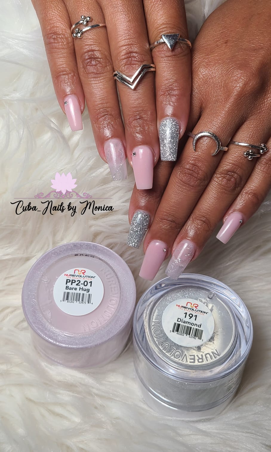 NuRevolution Trio Dip/Acrylic Powder 190 Celebration
