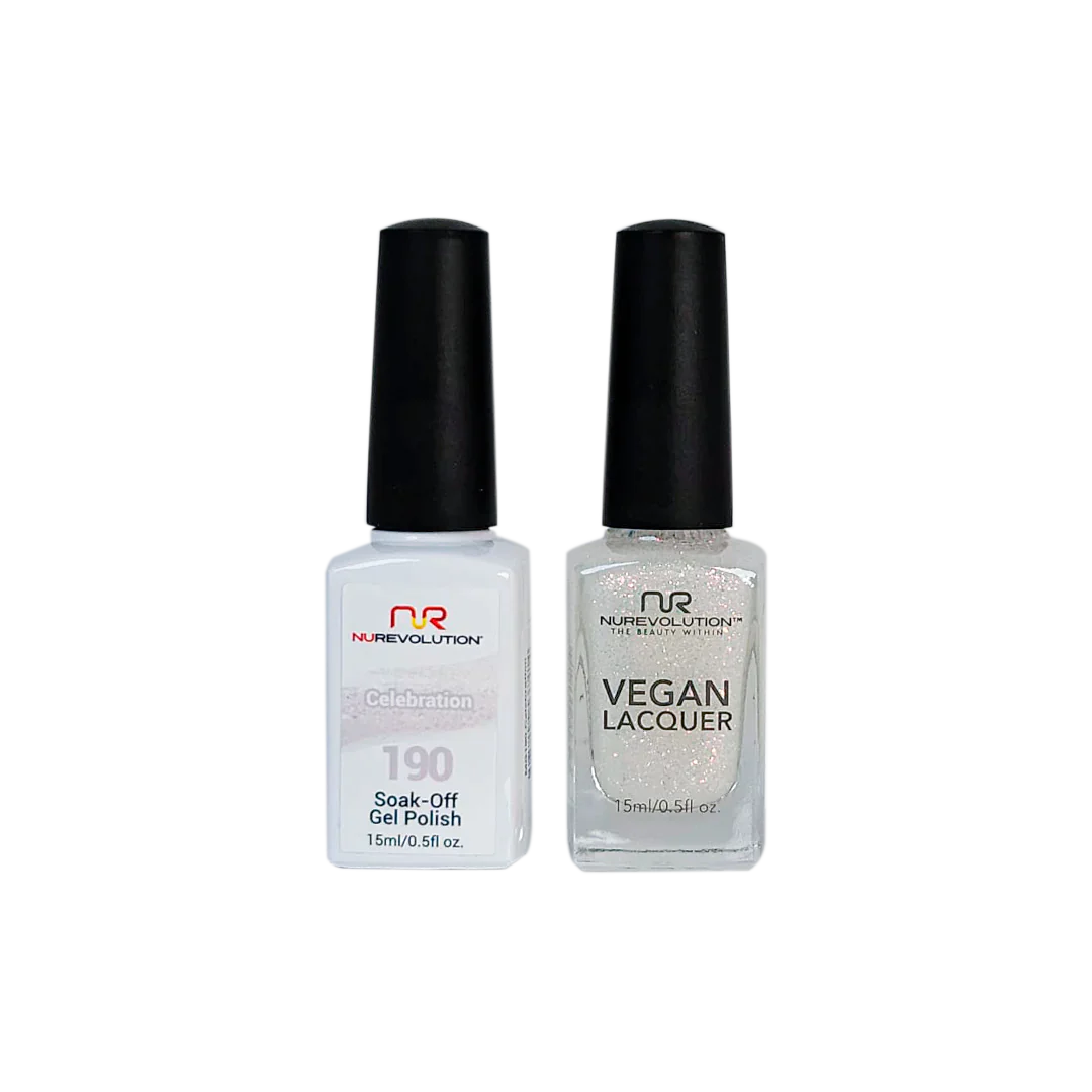 NuRevolution Trio Duo Gel &amp; Lacquer 190 Celebration