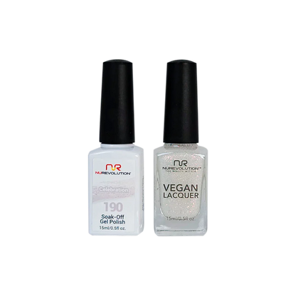 NuRevolution Trio Duo Gel &amp; Lacquer 190 Celebration