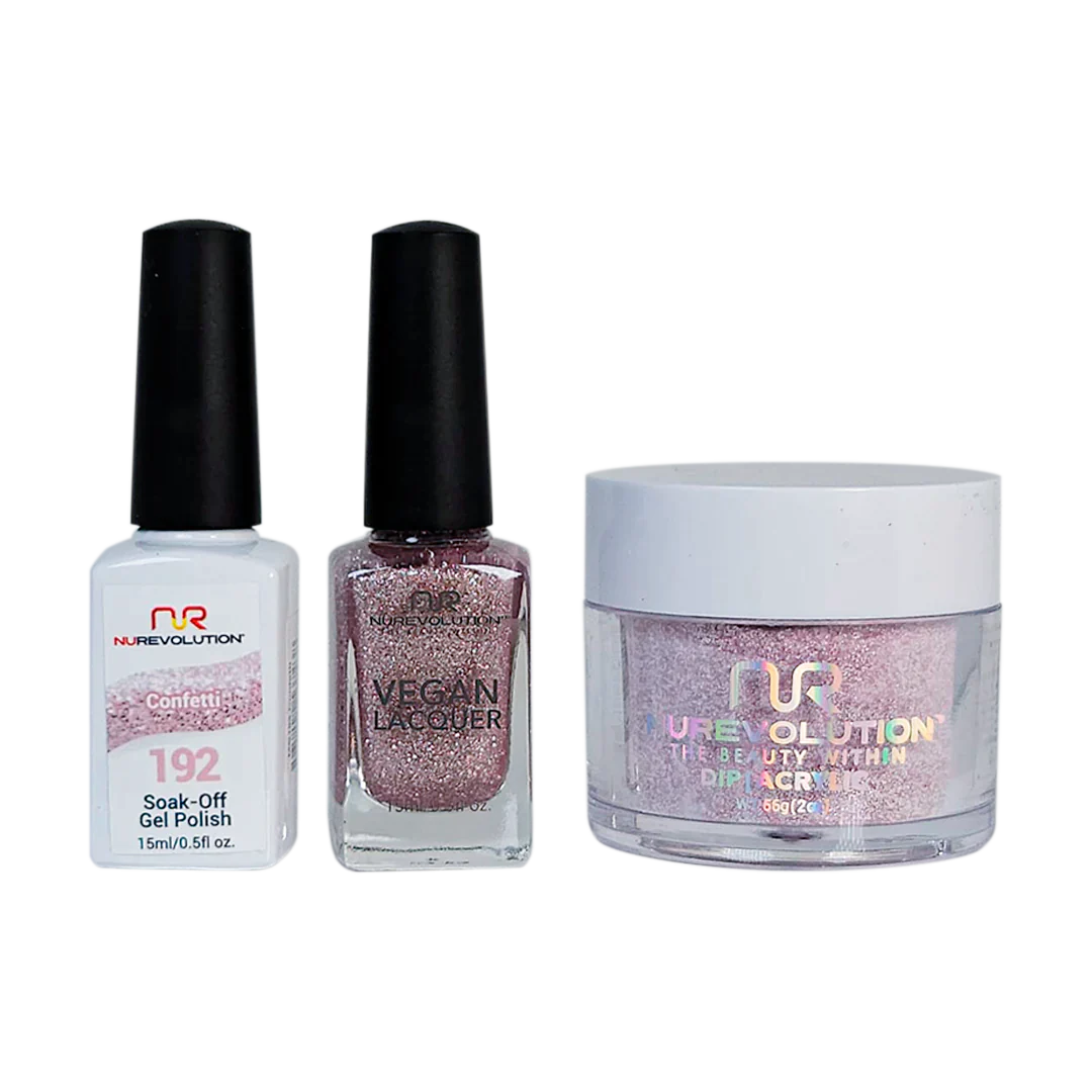 NuRevolution Trio set 192 Confetti