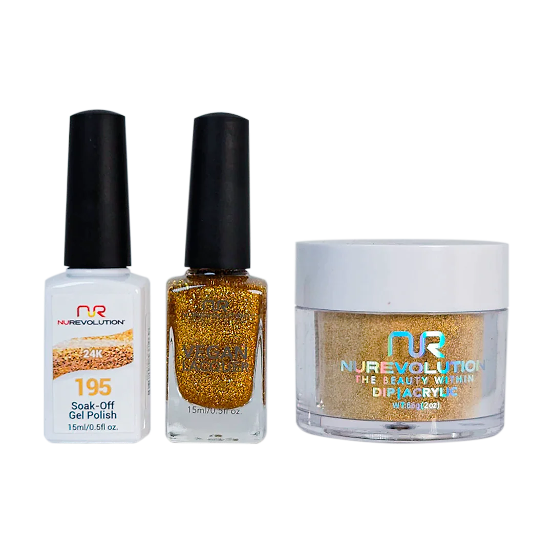 NuRevolution Trio set 195 24K
