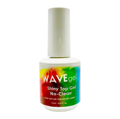 WaveGel Shiny Top Gel – No-Clean Formula