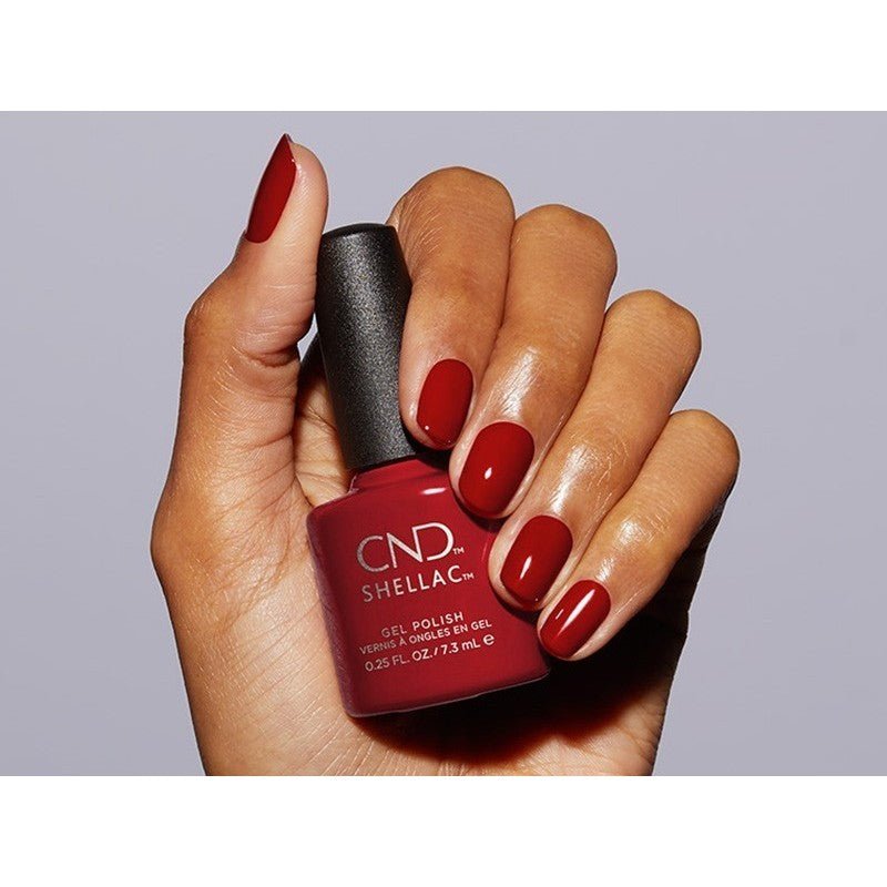 CND Shellac - Devil Red - EMOI SUPPLY