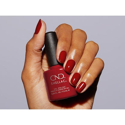 CND Shellac - Devil Red - EMOI SUPPLY