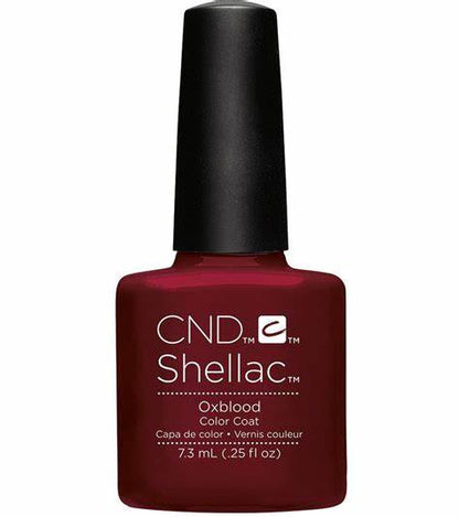 CND Shellac - Oxblood - EMOI SUPPLY