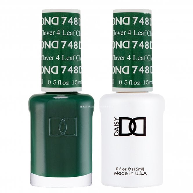 DND Duo Gel &amp; Nail Polish Set – 4 Leaf Clover (748)
