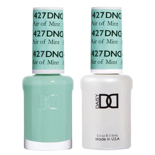 DND Duo Gel &amp; Nail Polish Set – Air Of Mint (427) - EMOI SUPPLY