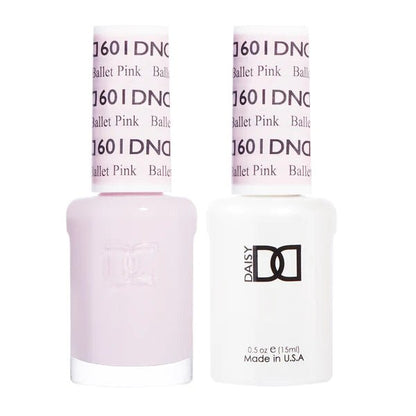 DND Duo Gel &amp; Nail Polish Set – Ballet Pink (601) - EMOI SUPPLY