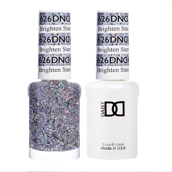 DND Duo Gel &amp; Nail Polish Set – Brighten Stars (626) - EMOI SUPPLY