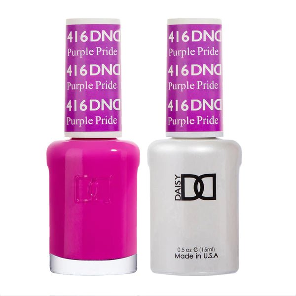 DND Duo Gel &amp; Nail Polish Set – Purple Pride (416) - EMOI SUPPLY