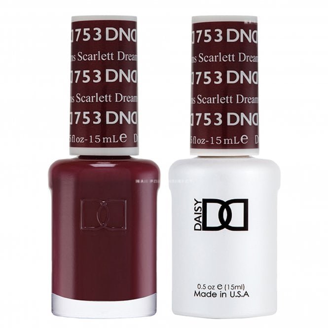 DND Duo Gel &amp; Nail Polish Set – Scarlett Dreams (753)