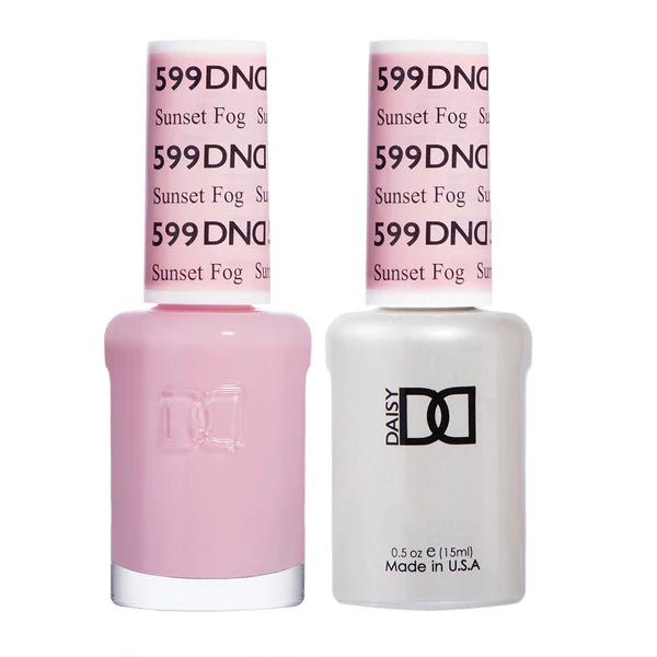 DND Duo Gel &amp; Nail Polish Set – Sunset Fog (599) - EMOI SUPPLY