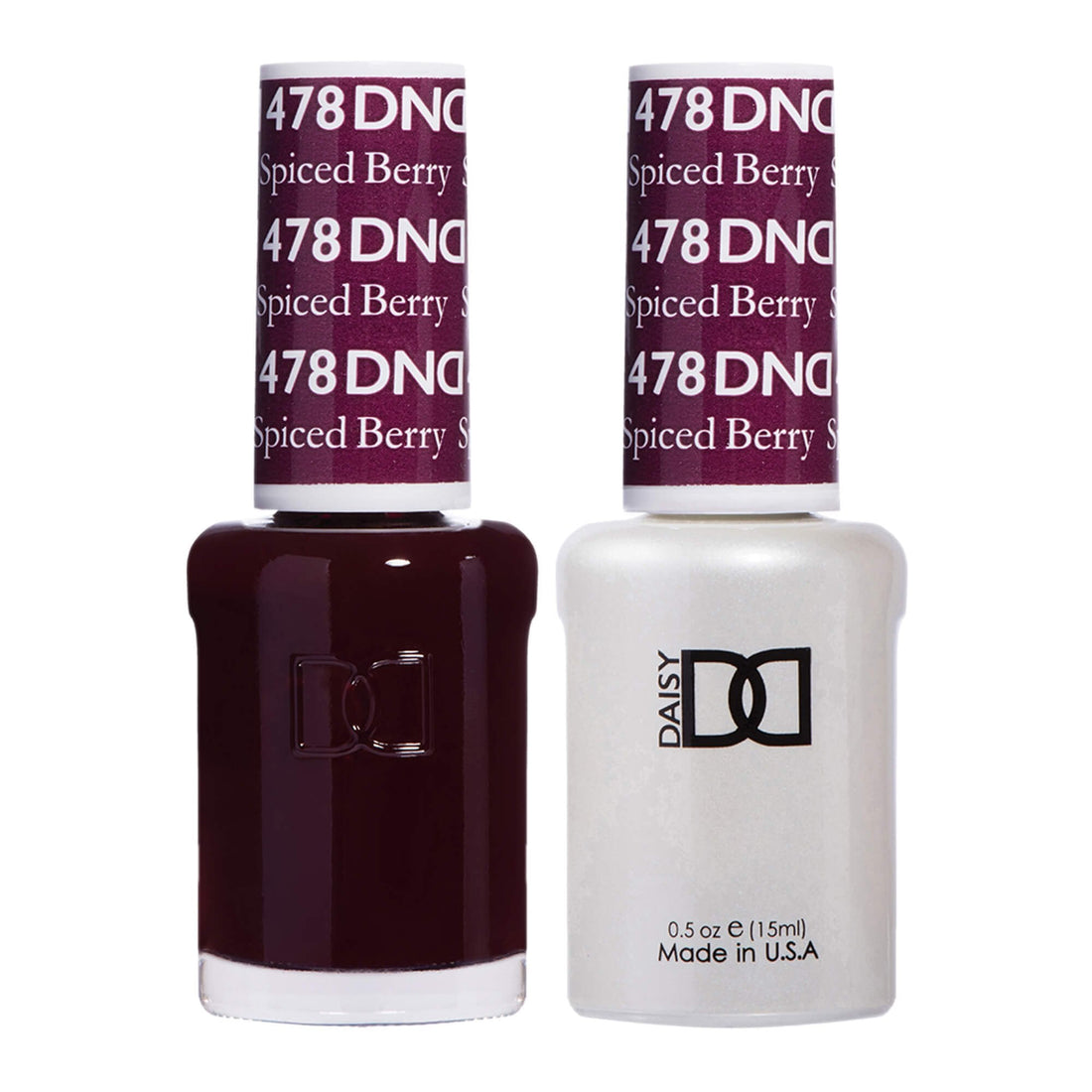 DND Duo Gel &amp; Nail Polish Set – Spiced Berry (478)