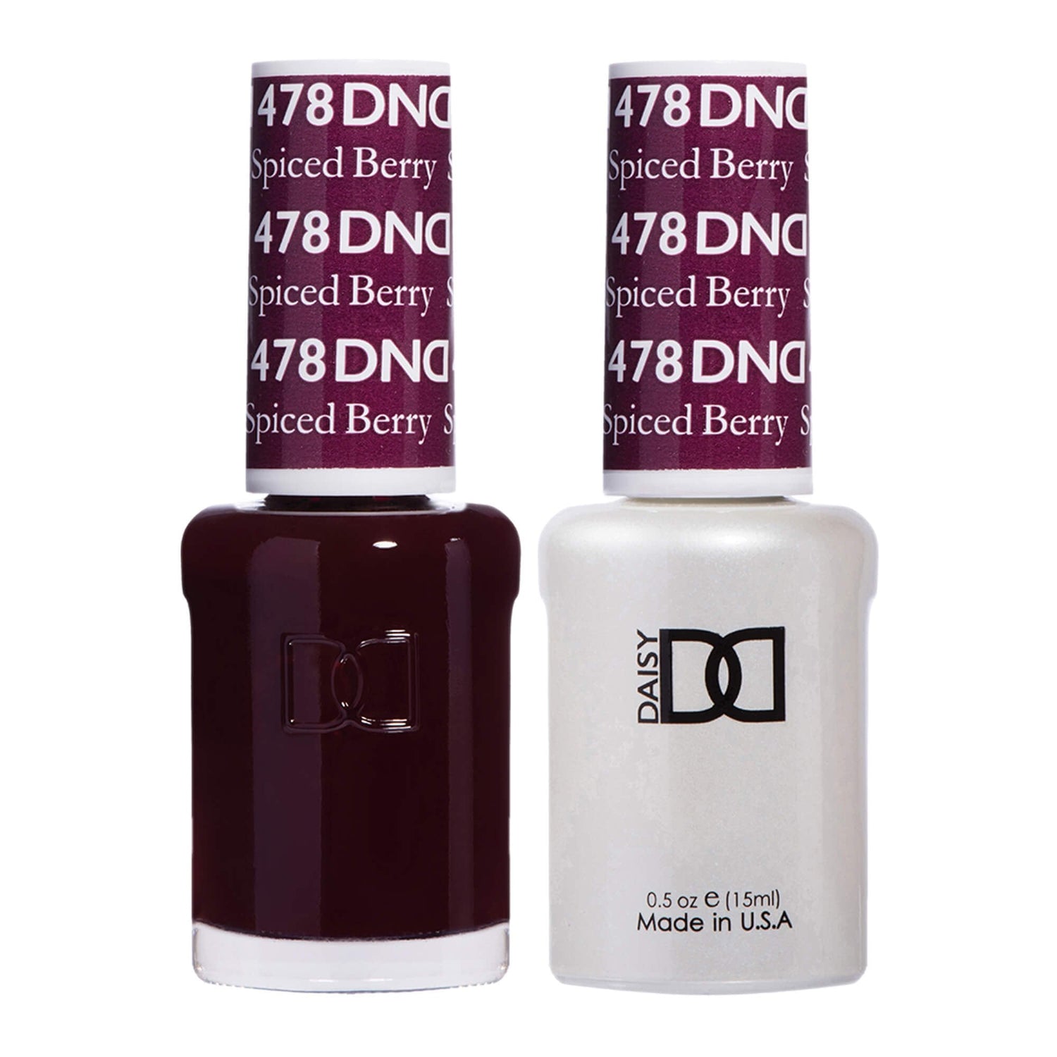 DND Duo Gel &amp; Nail Polish Set – Spiced Berry (478)