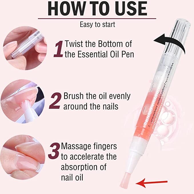 Manicure Cuticle Oil Revitalizer Pen 5ml - EMOI SUPPLY