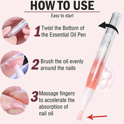 Manicure Cuticle Oil Revitalizer Pen 5ml - EMOI SUPPLY
