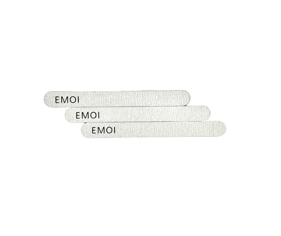 Nail File - Round 180/180 (Pack of 50) by EMOI - EMOI SUPPLY