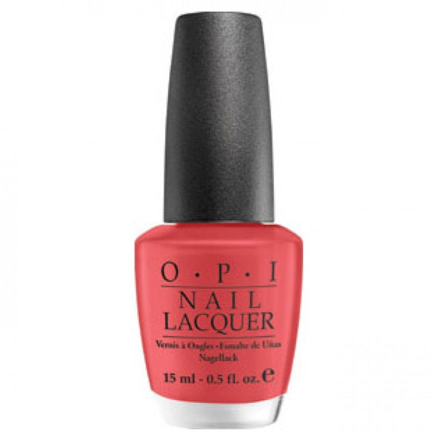 OPI Nail Lacquer - Paint My Moji Toes Red B75