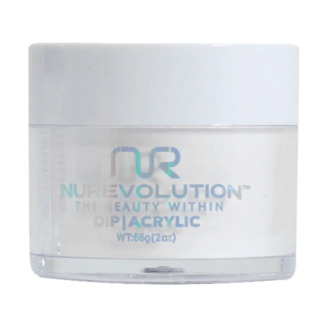 NuRevolution Trio Dip/Acrylic Powder 001 Whiteout - EMOI SUPPLY