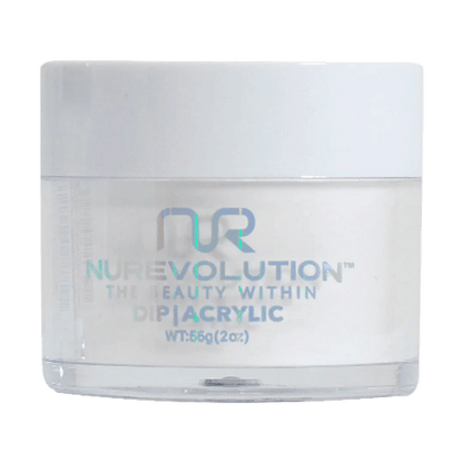 NuRevolution Trio Dip/Acrylic Powder 001 Whiteout - EMOI SUPPLY