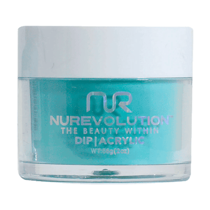 NuRevolution Trio Dip/Acrylic Powder 008 Tropical Forest - EMOI SUPPLY